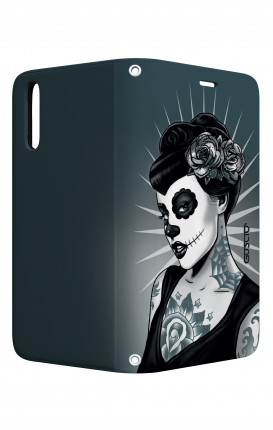 Case STAND VStyle Huawei P30 - Calavera Grey Shades