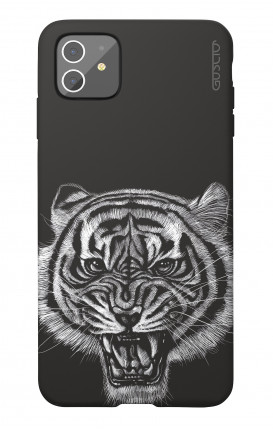 1. Cover Soft Touch Apple iPhone 11 - Tigre nera