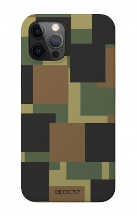 1. Cover Soft Touch Apple iPhone 12 PRO MAX - Camouflage Square