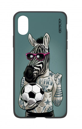 Apple iPhone XR Two-Component Cover - Zebra