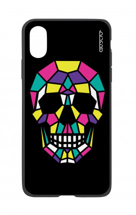 Apple iPhone XR Two-Component Cover - Psychedelic Skull