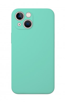 Cover Rubber  iPh 14 Aquamarine - Neutro