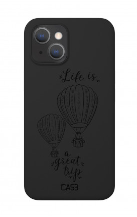 Rubber case Apple iPhone 14 Plus - Life is a great trip