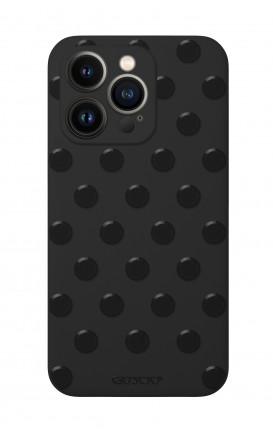 Rubber Case Apple iPhone 13 PRO BLK - Polka Dot