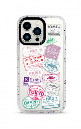 Shockproof Recycled Apple iPhone 13 PRO - Visa Stamps