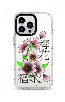 Shockproof Recycled Apple iPhone 13 PRO - JapaShock Blossom