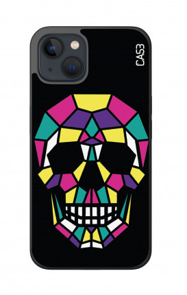 Cover Bicomponente Apple iPh13 MINI - Psychedelic Skull