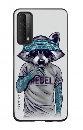 Cover Bicomponente Huawei P Smart 2021 - Procione con bandana