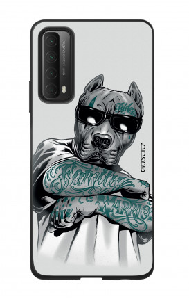 Cover Huawei P Smart 2021 - Tattooed Pitbull