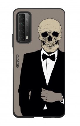 Cover Bicomponente Huawei P Smart 2021 - Teschio in Smoking