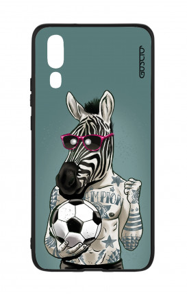 Cover Bicomponente Huawei P20 - Zebra