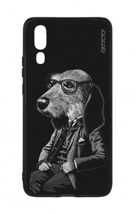 Huawei P20 WHT Two-Component Cover - Elegant Dogstyle