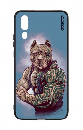 Cover Bicomponente Huawei P20 - Pitbull Tattoo