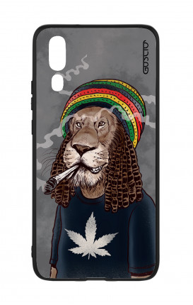 Cover Bicomponente Huawei P20 - Leone Rasta