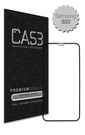 Silkscreen Tempered Glass Samsung S23 - Neutro