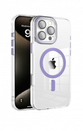 Cover Magnetica iPhone 11 Lilla - Neutro