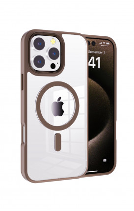 Cover Magnetica iPhone 16 PRO Caramello - Neutro