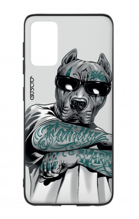 Cover Bicomponente Samsung S20Plus  - Pitbull tatuato