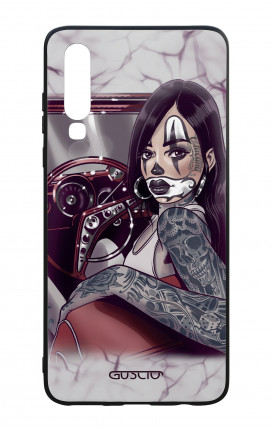 Huawei P30 WHT Two-Component Cover - Chicana Pin Up on her way