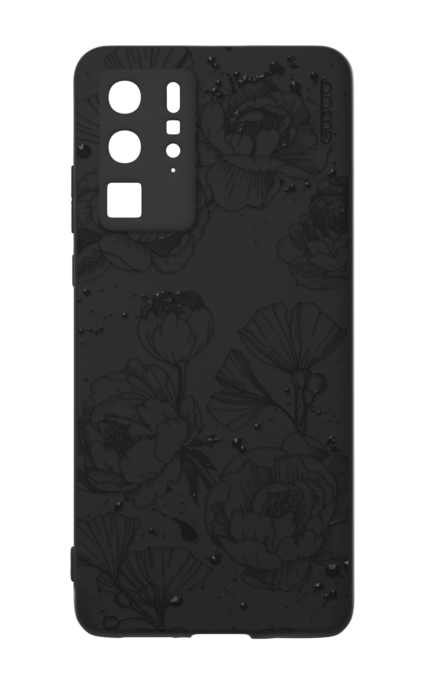 Rubber case Huawei P40 PRO - Peonias