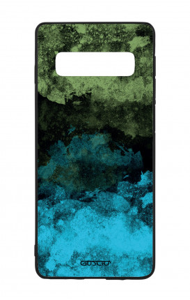 Samsung S10Plus WHT Two-Component Cover - Mineral Black Lime