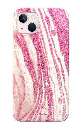 Cover Soft Touch Apple iPh13 MINI - Marble Panna e Fragola