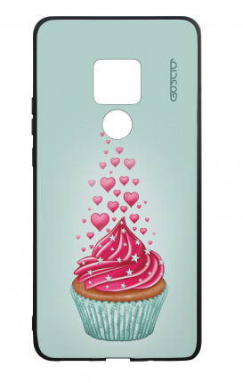 Huawei Mate20 WHT Two-Component Cover - Cupcake in Love