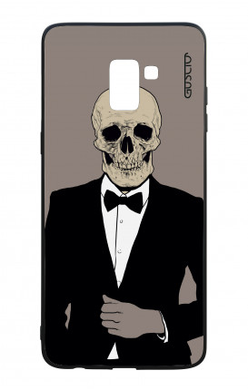 Cover Bicomponente Samsung J6  Plus 2018 - Teschio in Smoking