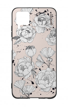 Huawei P40 Lite WHT Two-Component Cover - Peonias