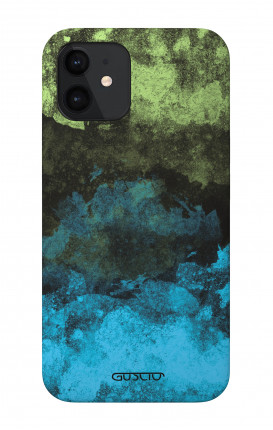 Cover Soft Touch Apple iPhone 12 MINI - Mineral BlackLime