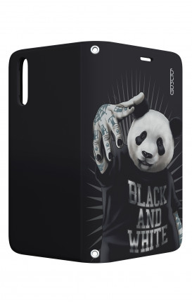 Case STAND VStyle Huawei P30 - B&W Panda