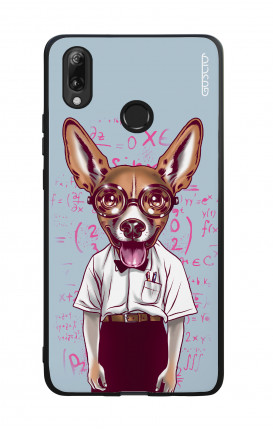 Huawei P Smart 2019 WHT Two-Component Cover - Nerd Dog